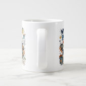 Rommelige Knot Grote Koffiekop (Achterkant)