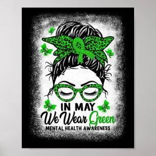 Rommelige Knot In Mei Dragen We Groen Mentale Gezo Poster