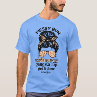 Rommelige knot koffie loop gangsta rap krijg het g t-shirt