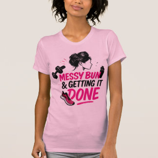 Rommelige Knot Moeder Leven Komt Klaar Ontwerp T-shirt