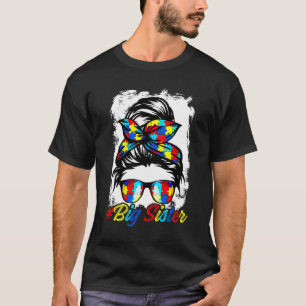 Rommelige Knot Sjaal Grote Zus Meisjes Vrouwen Aut T-shirt