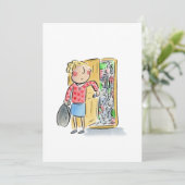 rommelige slaapkamer kaart (Staand voorkant)