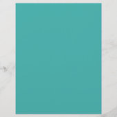 Rommelmarkt Flyer Sjabloon (Turquoise) (Achterkant)