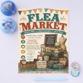 Rommelmarktposter Flyer (Enkel)