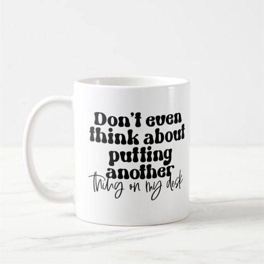 rommelvrije zone koffiemok (Links)