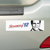 Romney '12 bumpersticker (Op auto)