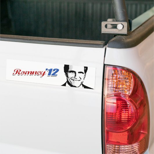 Romney '12 bumpersticker (Op Truck)