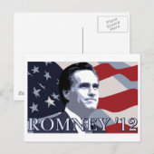 Romney 2012 briefkaart (Voorkant / Achterkant)