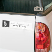 Romney 2012 bumpersticker (Op Truck)