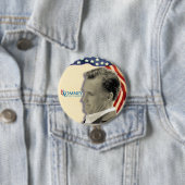 Romney 2012 Retro-Style Patriotisme Ronde Button 7,6 Cm (In situ)