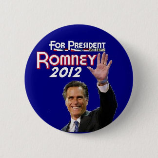 Romney 2012 ronde button 5,7 cm