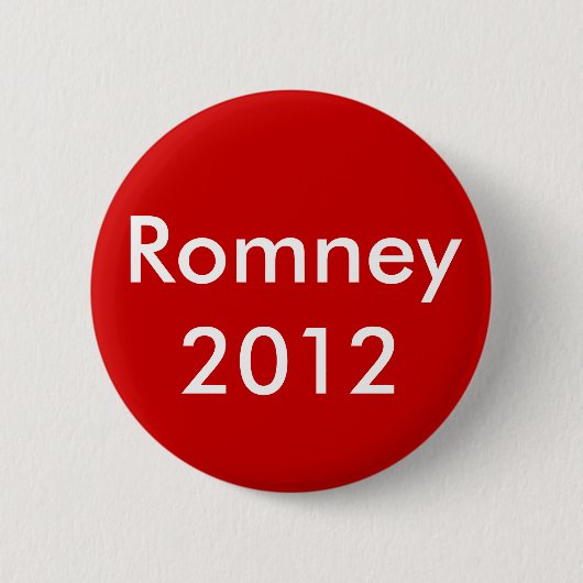 Romney 2012 ronde button 5,7 cm (Voorkant)