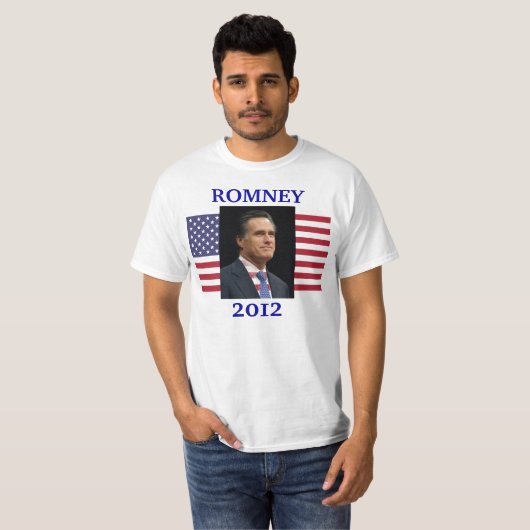 ROMNEY 2012 T-SHIRT (Voorkant volledig)