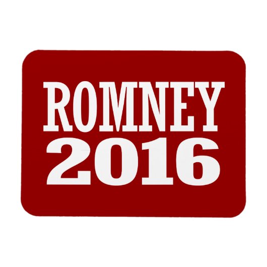 ROMNEY 2016 MAGNEET (Horizontaal)