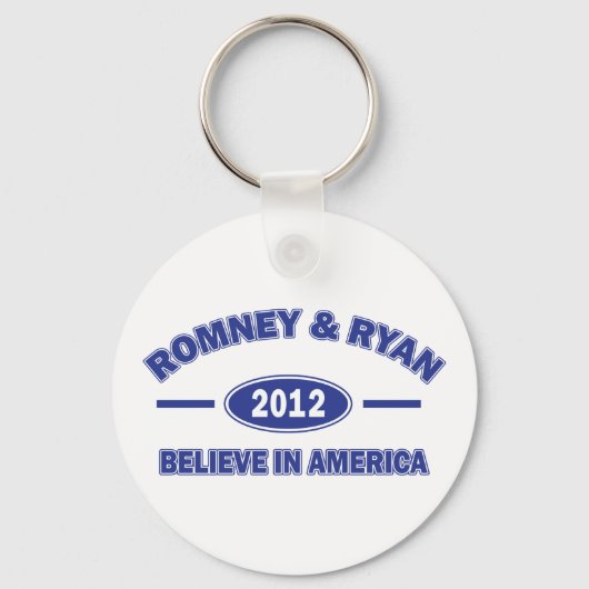 Romney and Ryan 2012 Sleutelhanger (Voorkant)