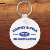 Romney and Ryan 2012 Sleutelhanger (Voorkant)