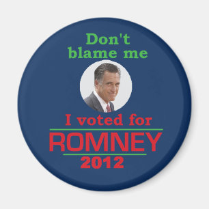 Romney Blaam me niet Magneet