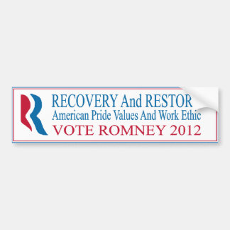ROMNEY Bumpersticker