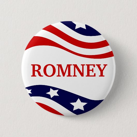 Romney Campaign-Button Ronde Button 5,7 Cm (Voorkant)