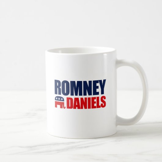 ROMNEY DANIELS TICKET 2012 KOFFIEMOK (Rechts)