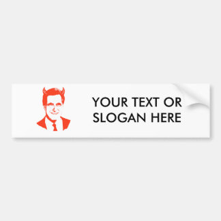 Romney Devil Bumpersticker