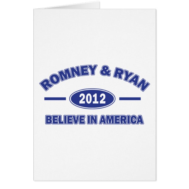 Romney en Ryan Believe (Voorkant)