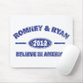 Romney en Ryan Believe in Amerika Muismat (Met muis)