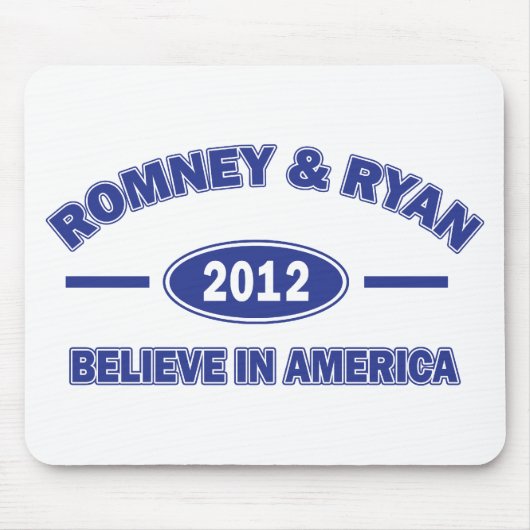 Romney en Ryan Believe Muismat (Voorkant)