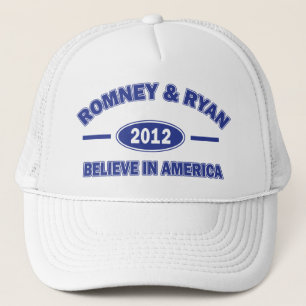 Romney en Ryan Believe Trucker Pet