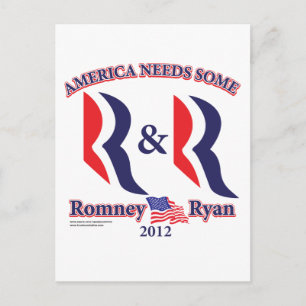 Romney en Ryan Briefkaart