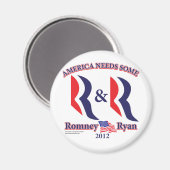 Romney en Ryan Magneet (Voorkant / Achterkant)