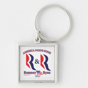 Romney en Ryan Sleutelhanger