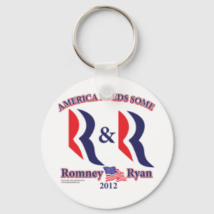Romney en Ryan Sleutelhanger