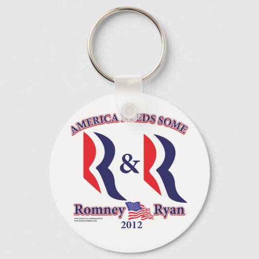 Romney en Ryan Sleutelhanger (Voorkant)