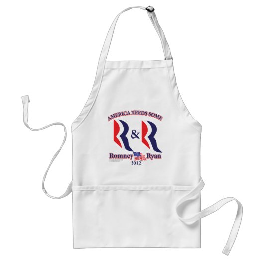 Romney en Ryan Standaard Schort (Voorkant)