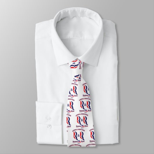 Romney en Ryan Stropdas (Gebonden)