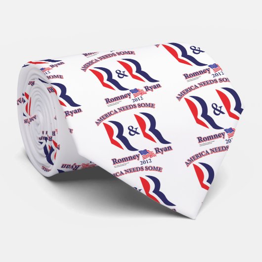 Romney en Ryan Stropdas (Opgerold)