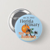 Romney Florida Ronde Button 5,7 Cm (Voorkant /achterkant)