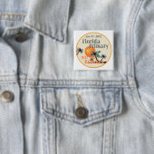 Romney Florida Vierkante Button 5,1 Cm (In situ)