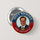 Romney for President Button (Voorkant /achterkant)