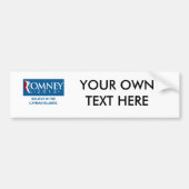 ROMNEY GELEVE IN DE CAYMAN ISLANDS.png Bumpersticker (Voorkant)