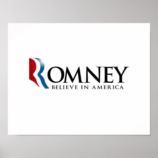 Romney - Geloof in Amerika Poster (Voorkant)