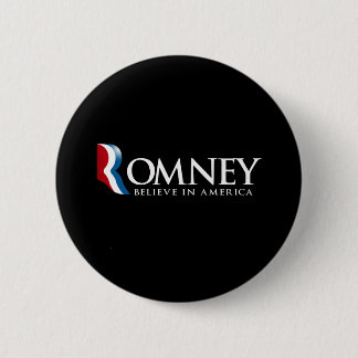 Romney - Geloof in Amerika - Ronde Button 5,7 Cm