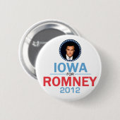 Romney Iowa Button (Voorkant /achterkant)