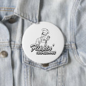 ROMNEY IS FLIPPIN' GEWELDIGE.png Ronde Button 4,0 Cm (In situ)
