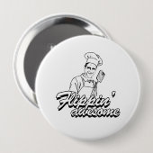 ROMNEY IS FLIPPIN' GEWELDIGE.png Ronde Button 4,0 Cm (Voorkant /achterkant)