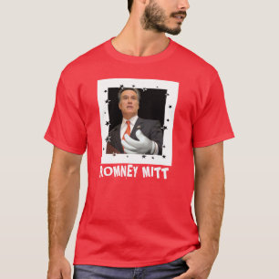 Romney mitt red shirt