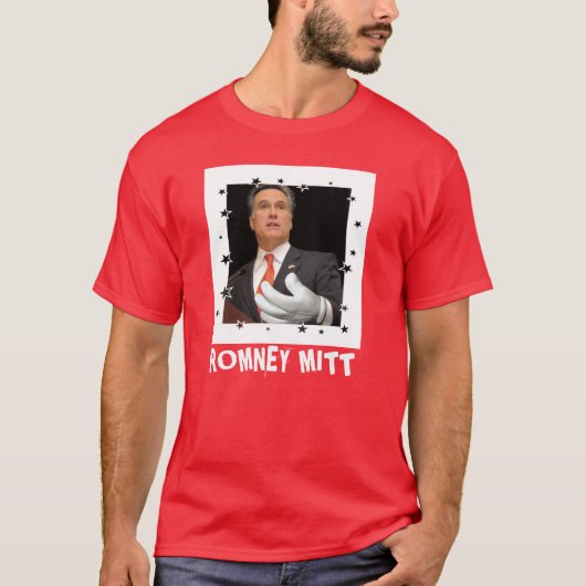 Romney mitt red shirt (Voorkant)