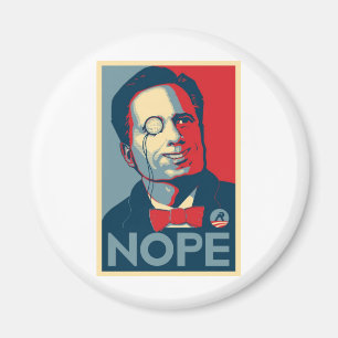 Romney NOPE! Magneet