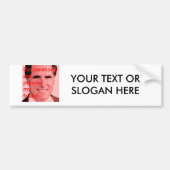 Romney Quote - Ondernemingen zijn mensen, mijn vri Bumpersticker (Voorkant)